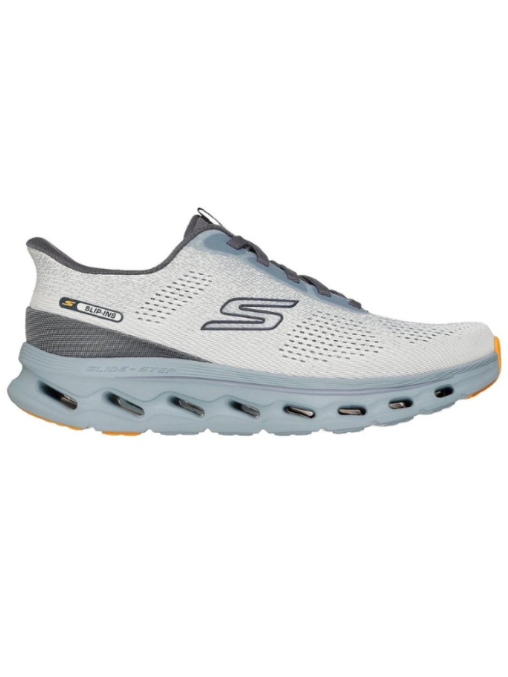 Mens Skechers Go Walk Glide Step 2.0 Maser Sneaker. 217017/SAGE